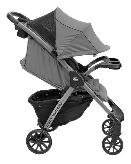 Chicco® Mini Bravo® Plus Lightweight Compact Stroller – One-Hand Fold, Car Seat Click-In, Travel-Ready (to 50 lb)