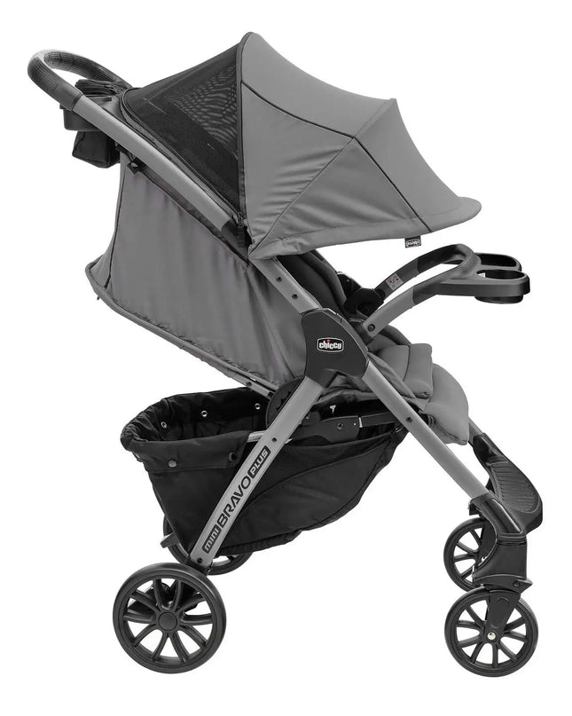 Chicco® Mini Bravo® Plus Lightweight Compact Stroller – One-Hand Fold, Car Seat Click-In, Travel-Ready (to 50 lb)