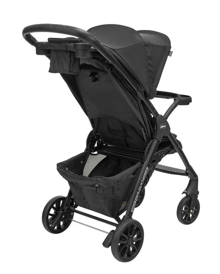 Chicco® Mini Bravo® Plus Lightweight Compact Stroller – One-Hand Fold, Car Seat Click-In, Travel-Ready (to 50 lb)
