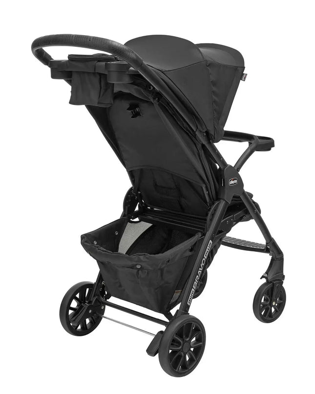Chicco® Mini Bravo® Plus Lightweight Compact Stroller – One-Hand Fold, Car Seat Click-In, Travel-Ready (to 50 lb)