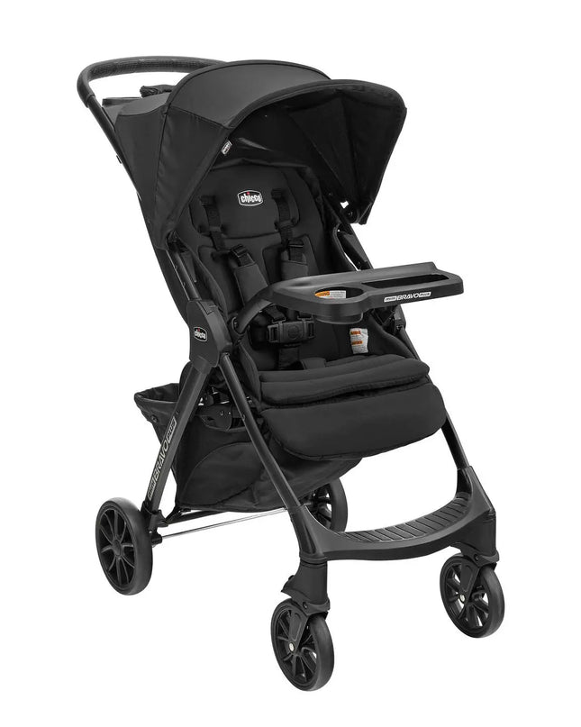 Chicco® Mini Bravo® Plus Lightweight Compact Stroller – One-Hand Fold, Car Seat Click-In, Travel-Ready (to 50 lb)