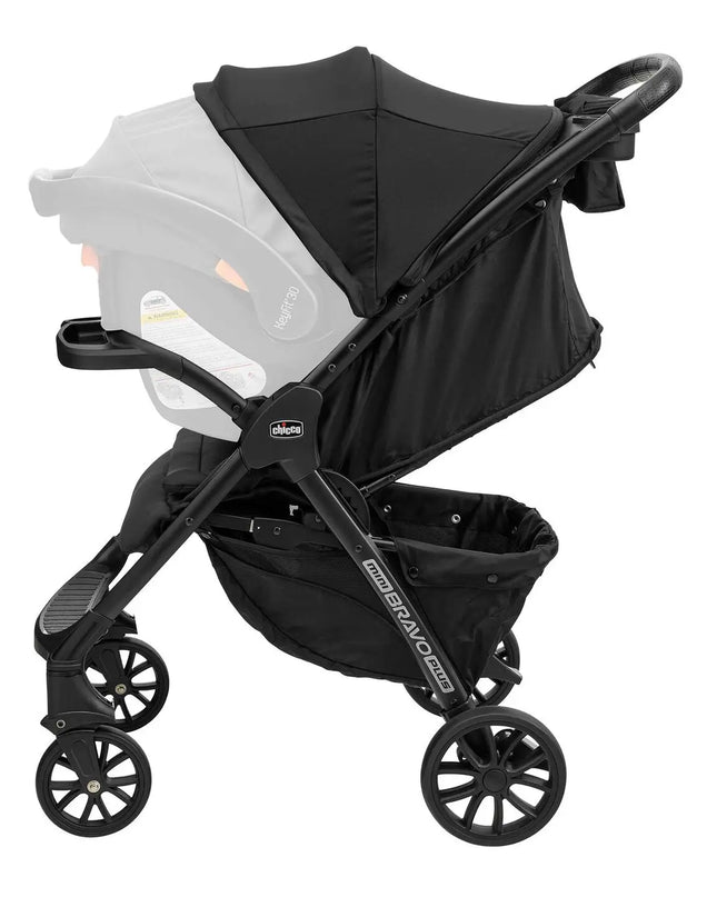Chicco® Mini Bravo® Plus Lightweight Compact Stroller – One-Hand Fold, Car Seat Click-In, Travel-Ready (to 50 lb)
