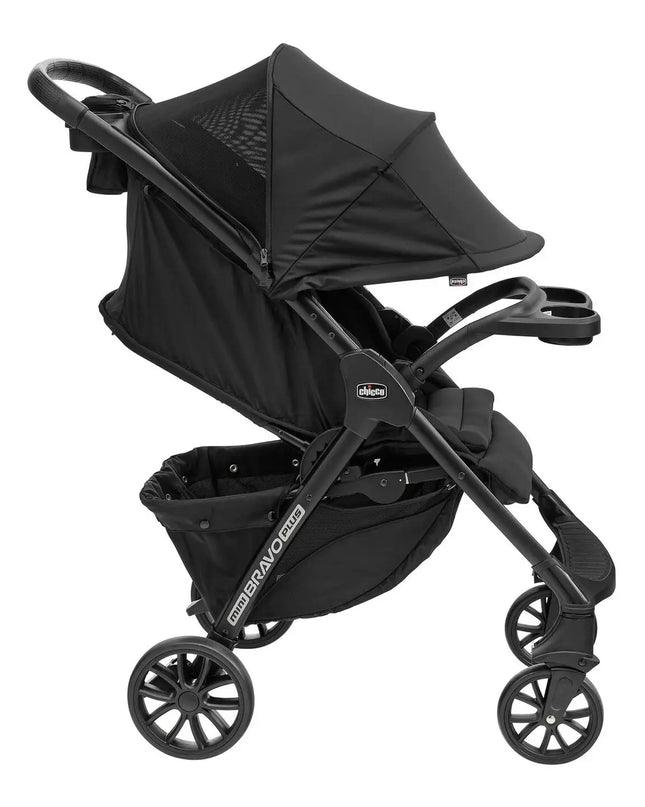 Chicco® Mini Bravo® Plus Lightweight Compact Stroller – One-Hand Fold, Car Seat Click-In, Travel-Ready (to 50 lb)