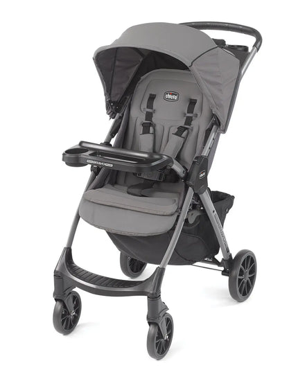 Chicco® Mini Bravo® Plus Lightweight Compact Stroller – One-Hand Fold, Car Seat Click-In, Travel-Ready (to 50 lb)