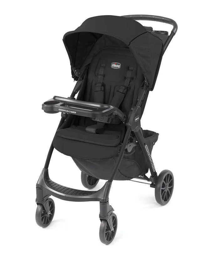 Chicco® Mini Bravo® Plus Lightweight Compact Stroller – One-Hand Fold, Car Seat Click-In, Travel-Ready (to 50 lb)