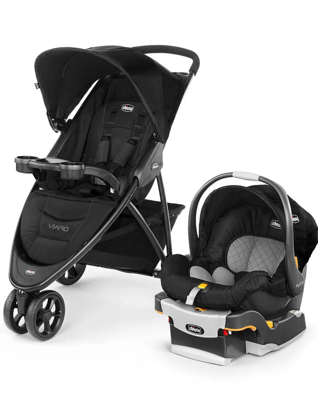Chicco™ Viaro® Stroller with KeyFit® 30 Infant Car Seat – Lightweight 3-Wheel Travel System