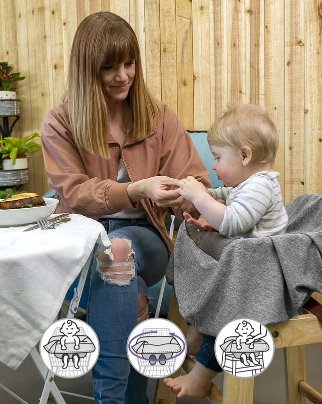 Boppy® Shopping Cart Cover – 360° Baby Protection & Comfort for On-the-Go Parents
