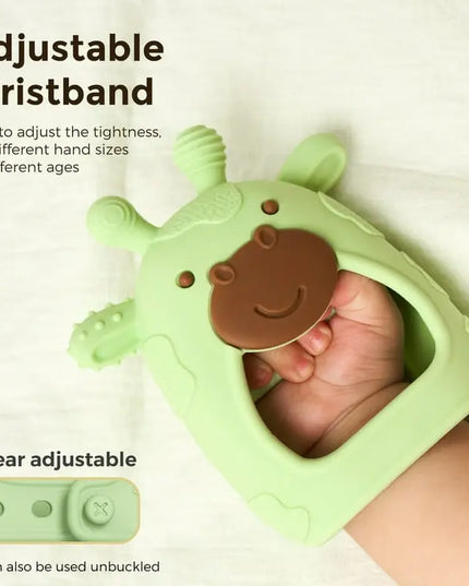 Momcozy™ Silicone Baby Teether Toy | BPA‑Free for 0–12 Months