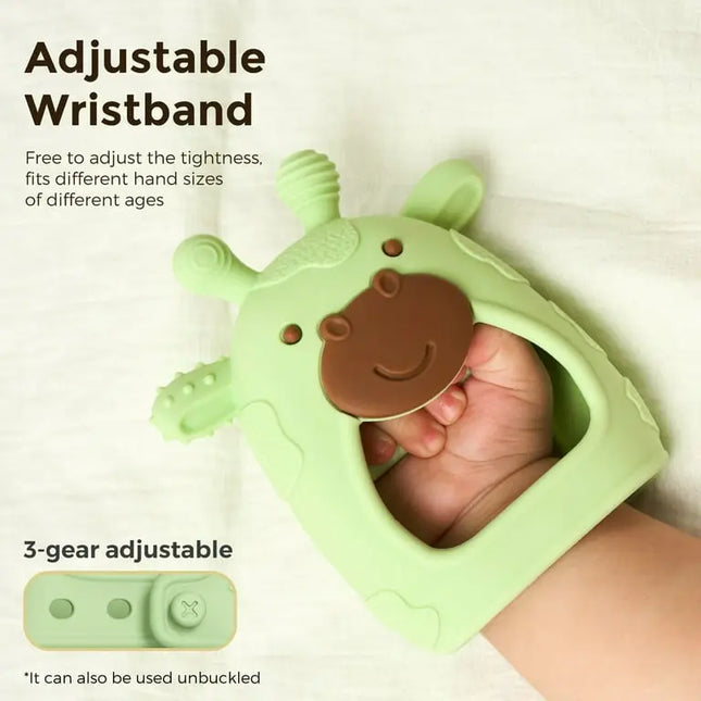 Momcozy™ Silicone Baby Teether Toy | BPA‑Free for 0–12 Months