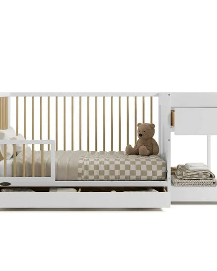 Graco™ Teddi 5‑in‑1 Convertible Crib & Changer with Drawer