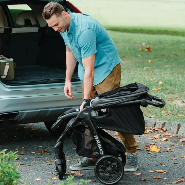 Chicco™ Bravo® LE ClearTex® Stroller with Reversible Seat Cushion & Smart-Fold
