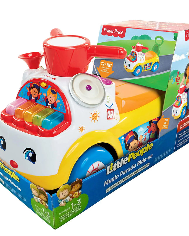 Fisher‑Price Little People Music Parade Ride‑On | Lights & Sounds