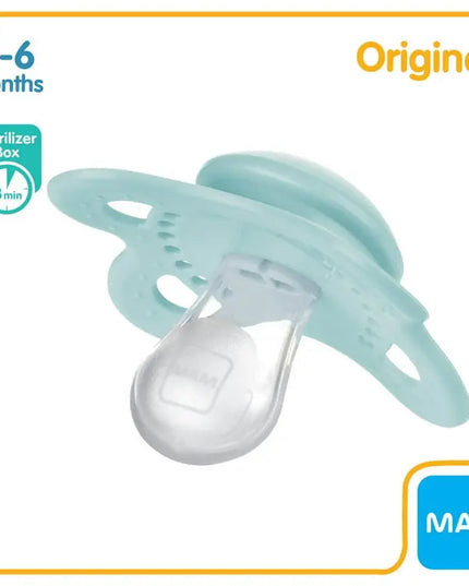 MAM Original Matte Pacifier, 0-6 Months, 2 Pack