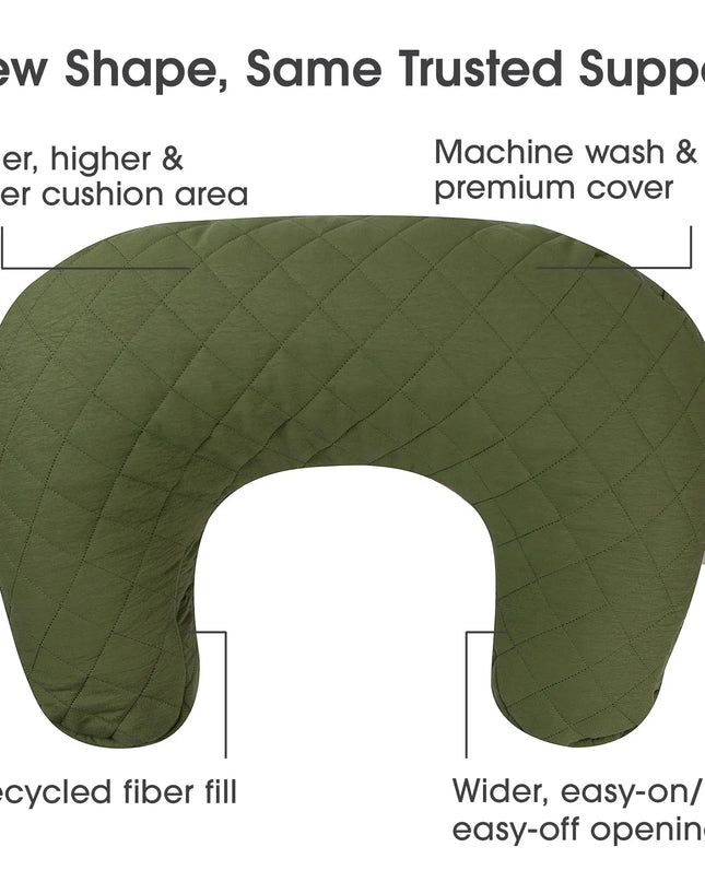 Boppy® Bare Naked® Nursing Pillow – Firm Support Nursing & Bottle-Feeding Cushion