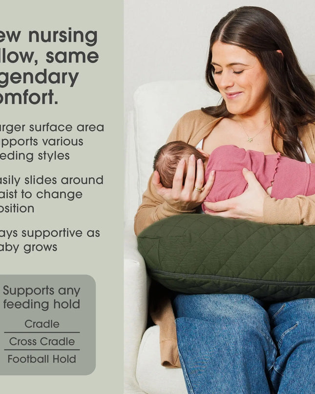 Boppy® Bare Naked® Nursing Pillow – Firm Support Nursing & Bottle-Feeding Cushion