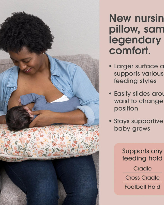 Boppy® Bare Naked® Nursing Pillow – Firm Support Nursing & Bottle-Feeding Cushion