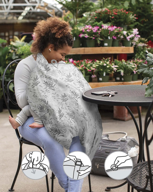 Boppy® Nursing Cover – Breathable Apron-Style Privacy Shield for Breastfeeding