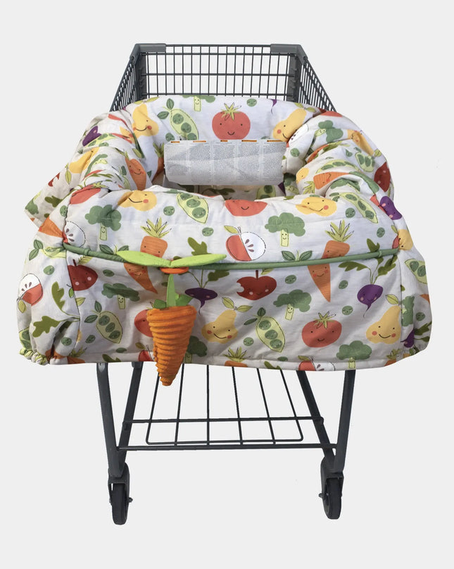 Boppy® Shopping Cart Cover – 360° Baby Protection & Comfort for On-the-Go Parents